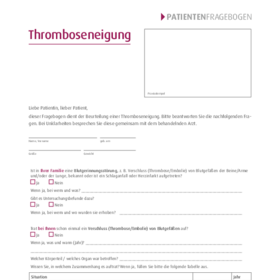 2022-11 Patientenfragebogen Thromboseneigung 