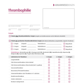 2022-11 Anamnesebogen Thrombophilie (für Ärzte)