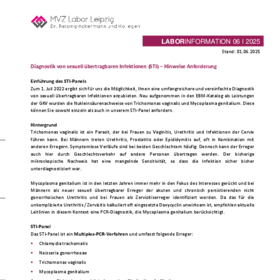 Laborinformation STI-Panel