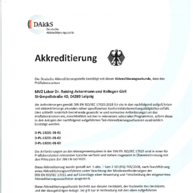 2024-12-05 Akkreditierungsurkunde KH-Hygiene, Wasser, Trinkwasser nach DIN IST 17025